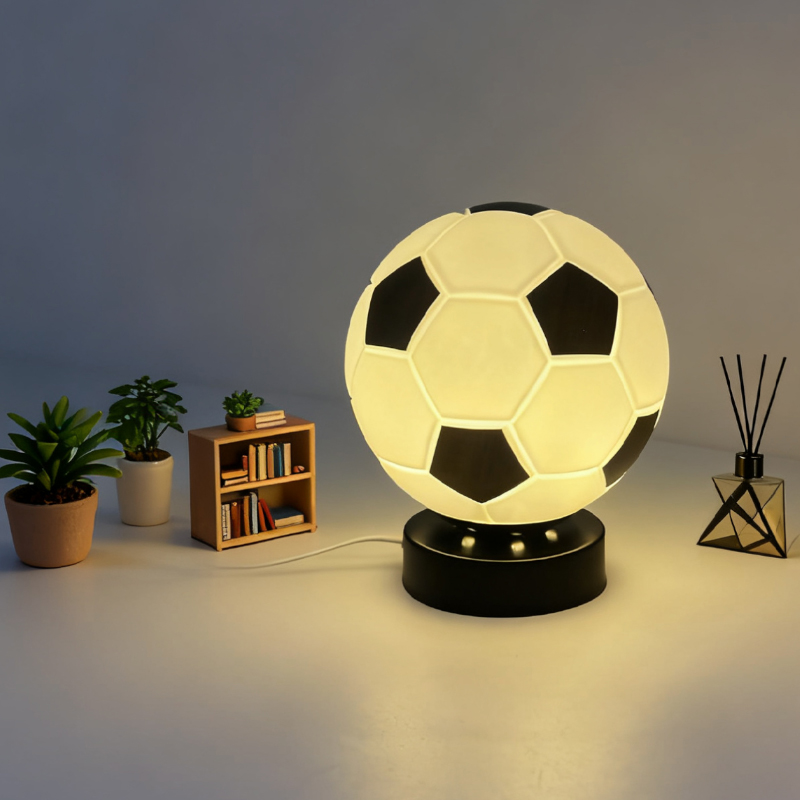 Lighting Decoration - Футбольная светодиодная настольная лампа премиум-класса, креативный