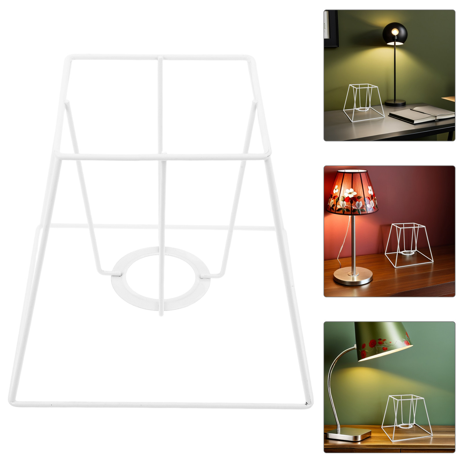 Geometric Lamp Shade - Металлический каркас абажура из железной проволоки,