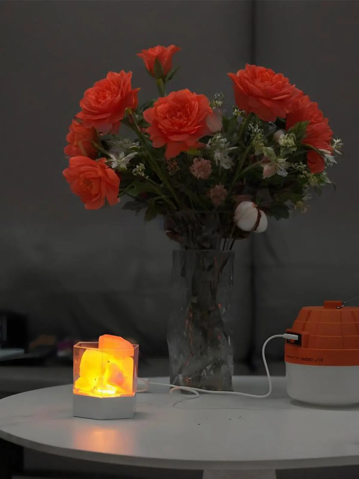 Himalayan Salt Lamp - Светодиодная лампа E5 из натуральной гималайской