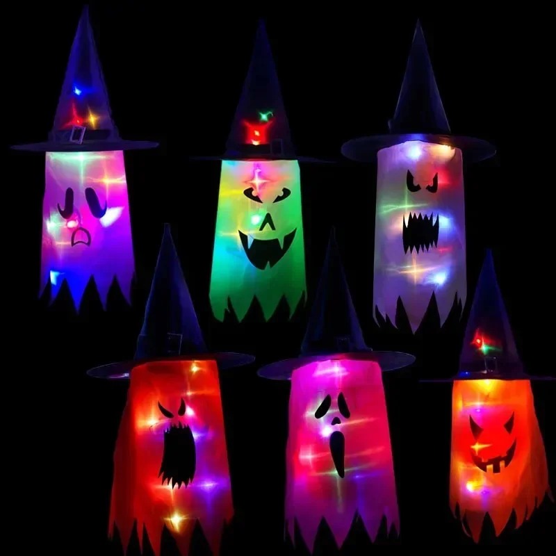 Lighting Decoration - 1 шт. Хэллоуинская шляпа ведьмы с