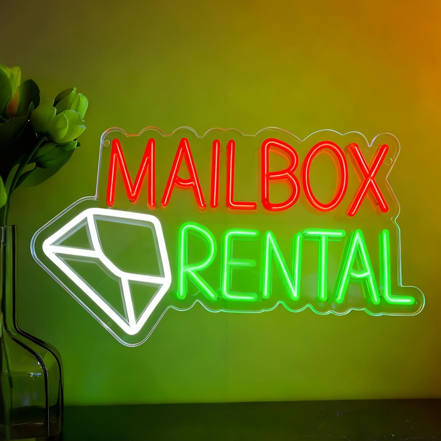 Lighting Decor Rentals - Светодиодная неоновая вывеска для аренды почтовых