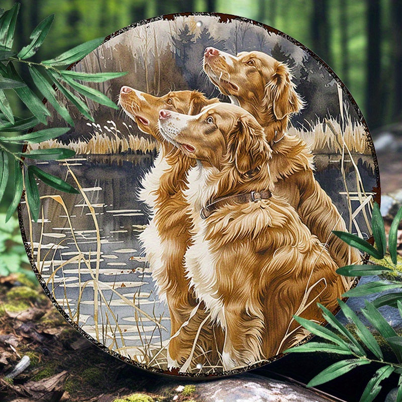 Nova Decor & Lighting Vase Glass Brun 26Cm - Nova Scotia Duck Tolling Retrievers —