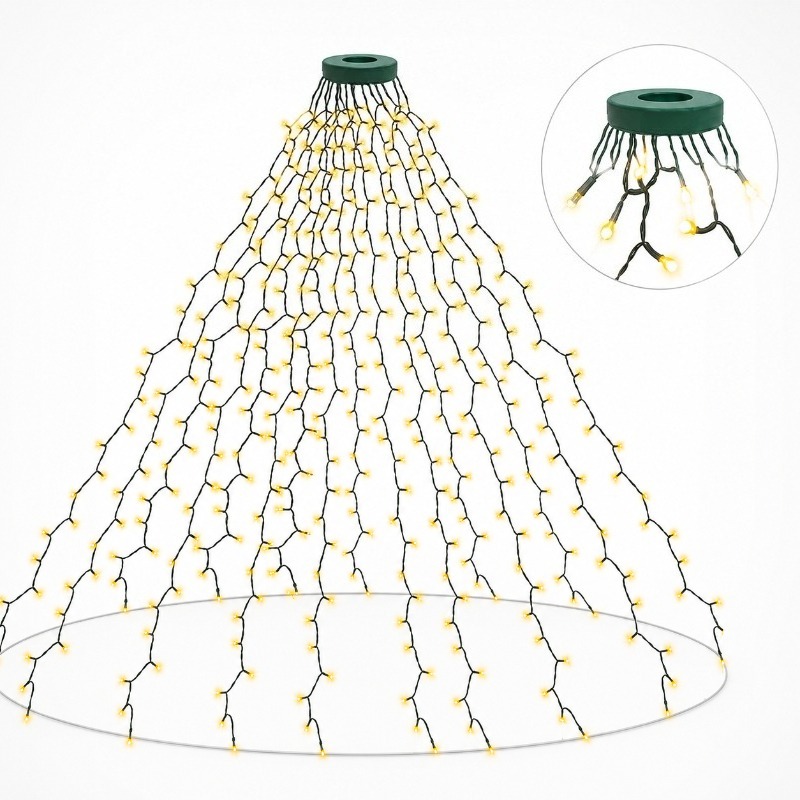 Garden Lighting Decor - Водонепроницаемые USB-гирлянды со светодиодами, 8 режимов
