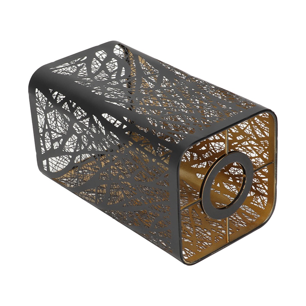 Geometric Lamp Shade - Современный железный абажур с геометрическим узором,