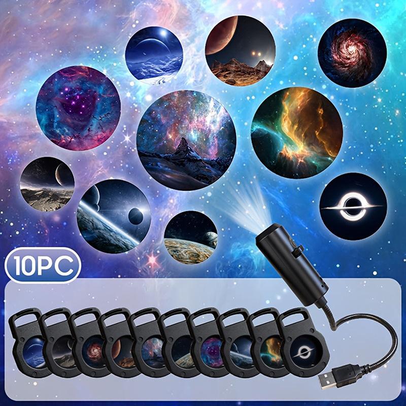 Star Projector Night - Проектор звездного неба 10-в-1 с гибким