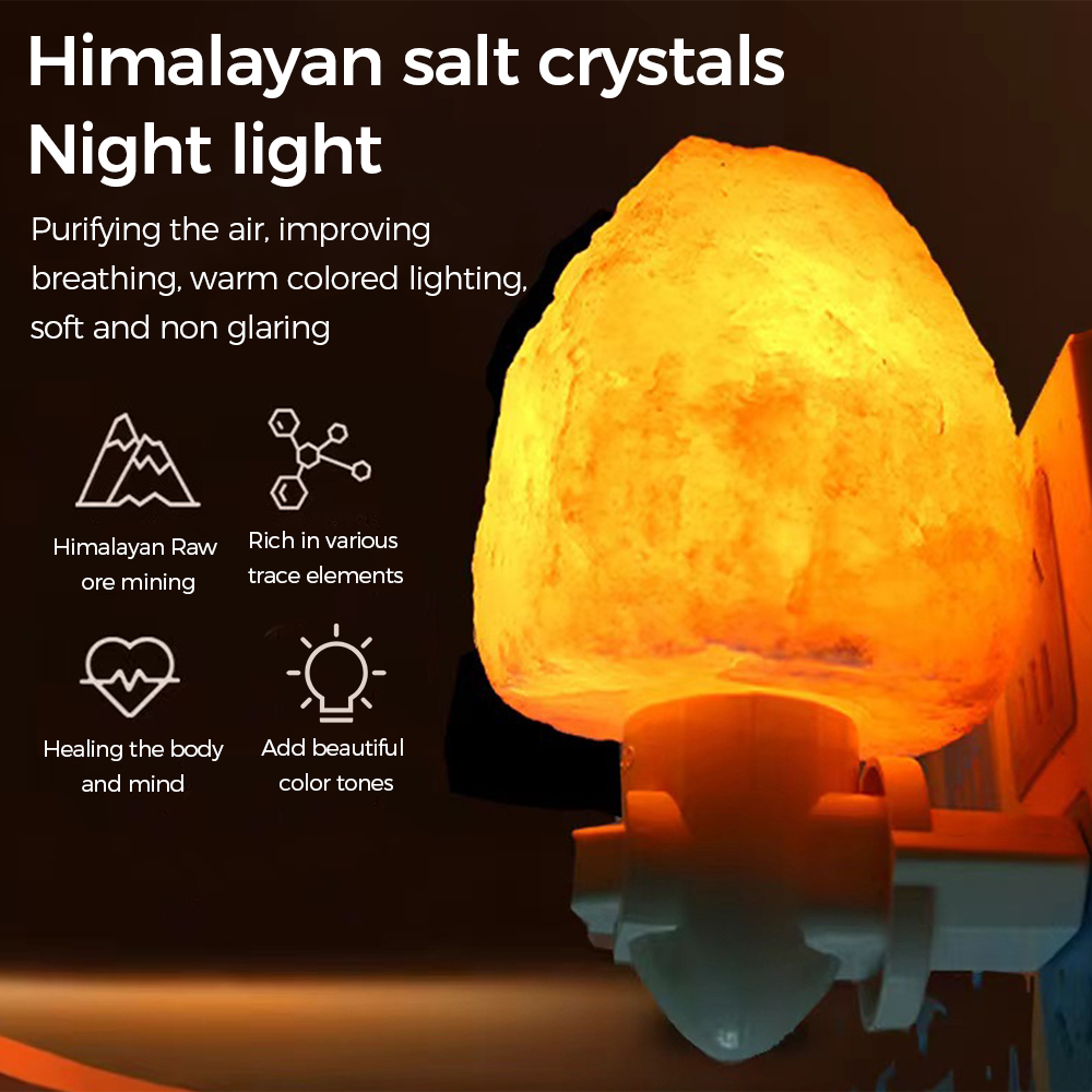 Himalayan Salt Lamp - C5 Светодиодный ночник Гималайская соляная лампа