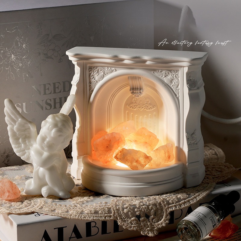 Himalayan Salt Lamp - Винтажный ночник-украшение для дома, настольная скульптура
