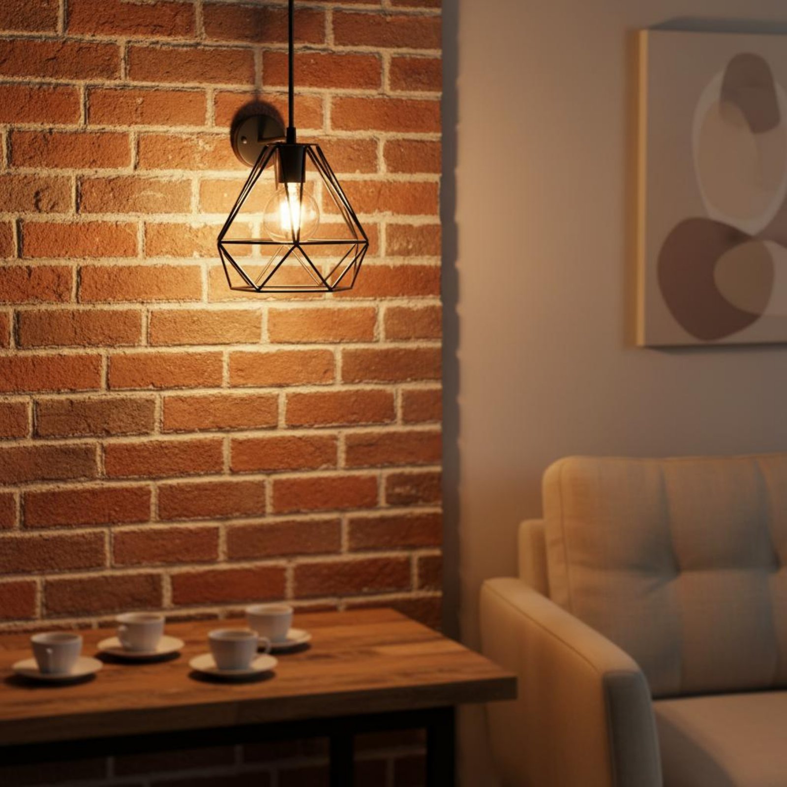 Абажур в форме ромба, минимали – обзор и цена Geometric Lamp Shade