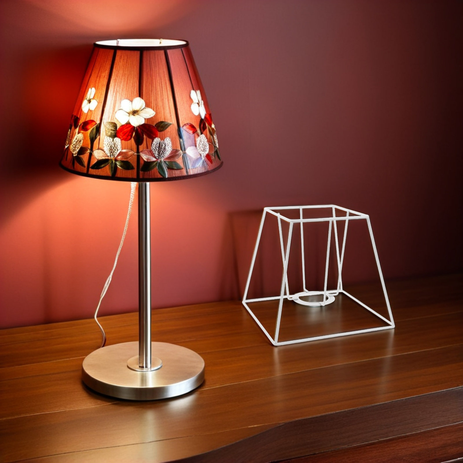 Металлический каркас абажура и – обзор и цена Geometric Lamp Shade