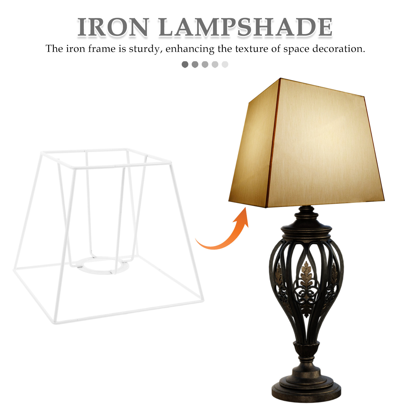 Металлический каркас абажура и – обзор и цена Geometric Lamp Shade