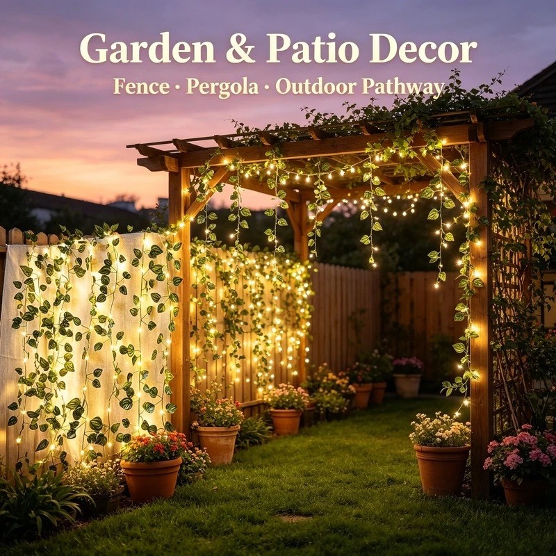 Светодиодная гирлянда с искусс – обзор и цена Garden Lighting Decor