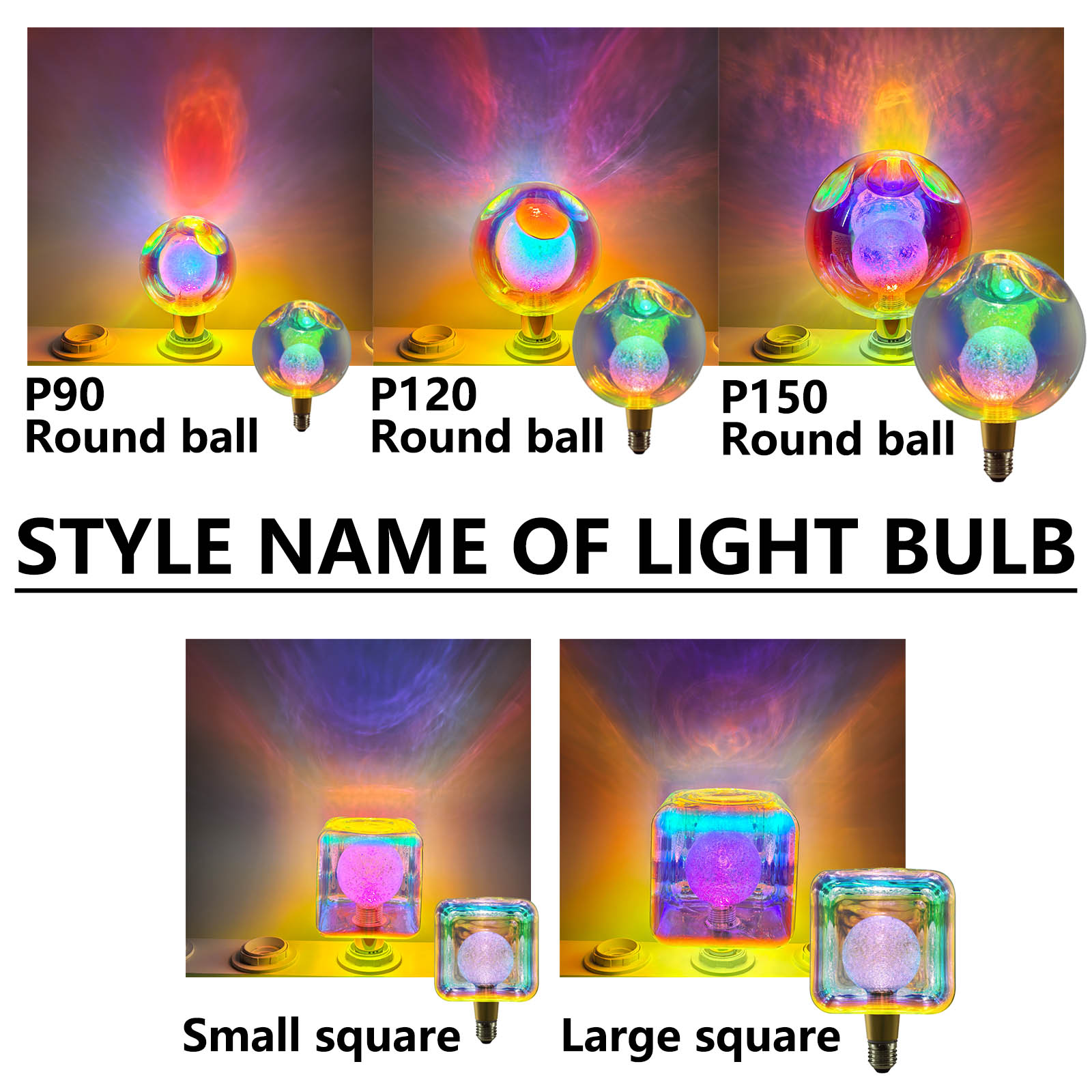 E27 P90 P120 P150 Круглый шар  – обзор и цена Lighting Decor Ideas
