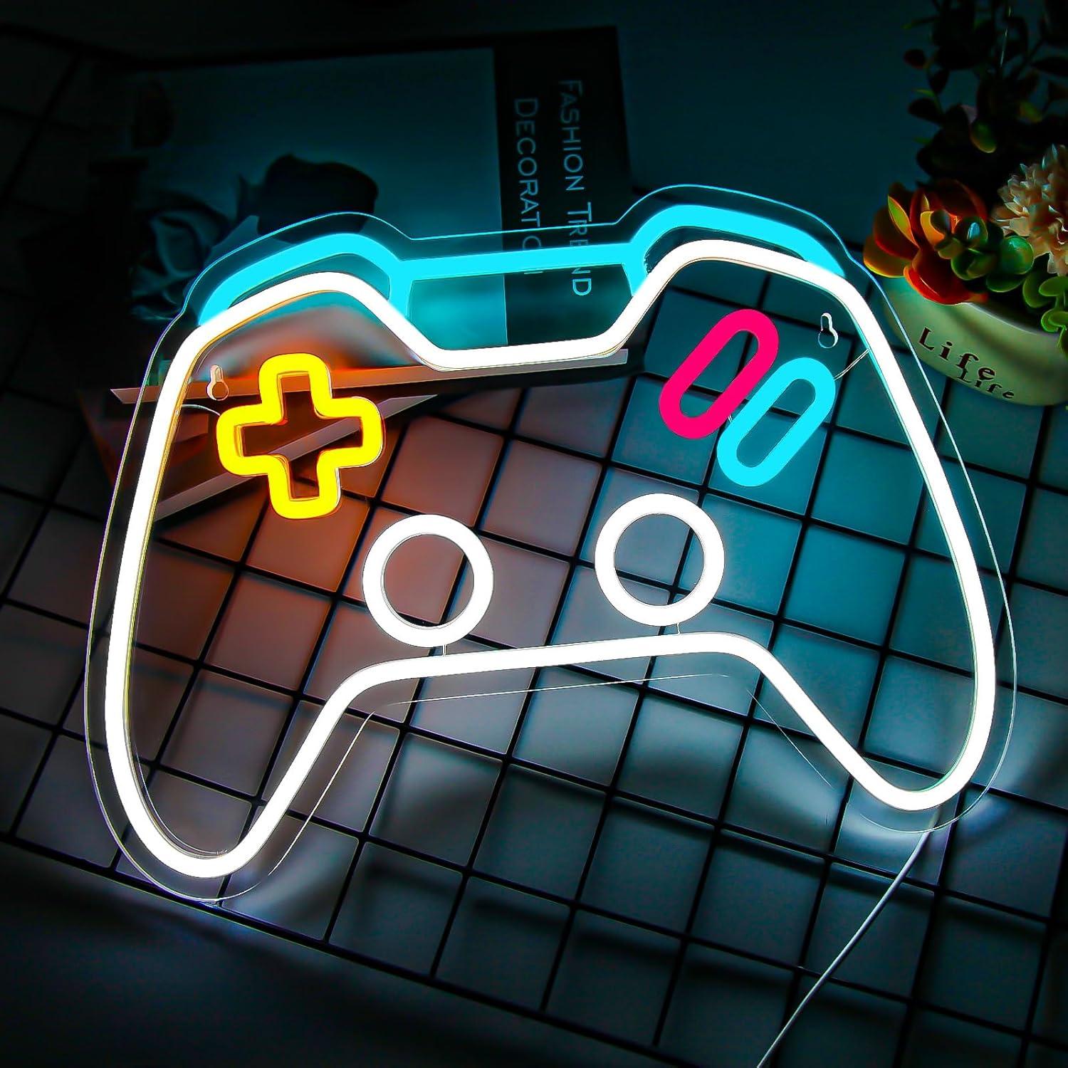 Неоновая вывеска для игр с рег – обзор и цена Bedroom Lighting Decor Ideas