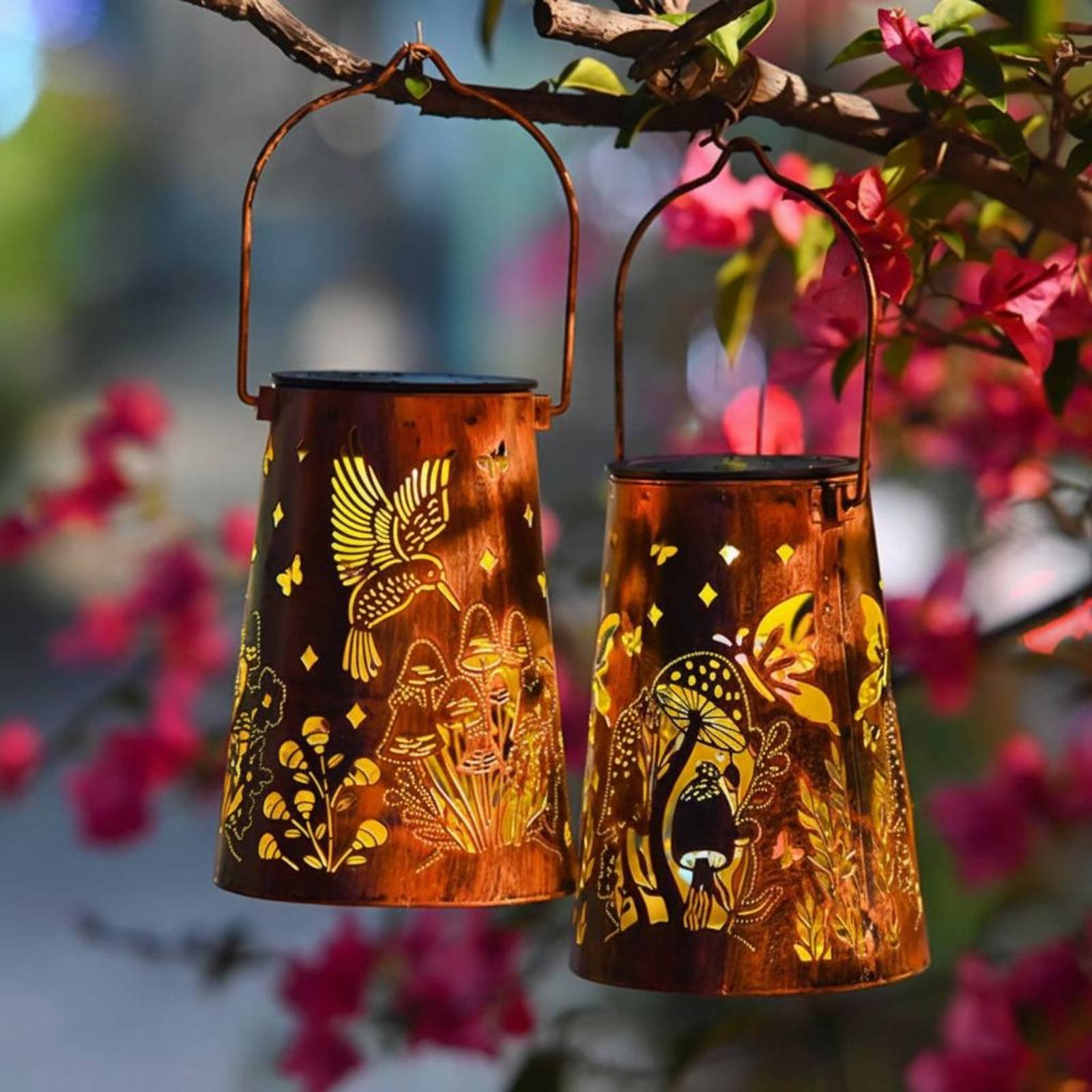Уличный светильник с цветочным – обзор и цена Garden Lighting Decor