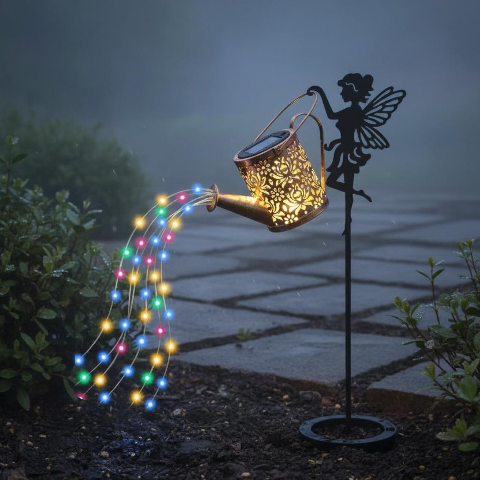 Солнечный светильник-лейка с п – обзор и цена Yard Lighting Decor