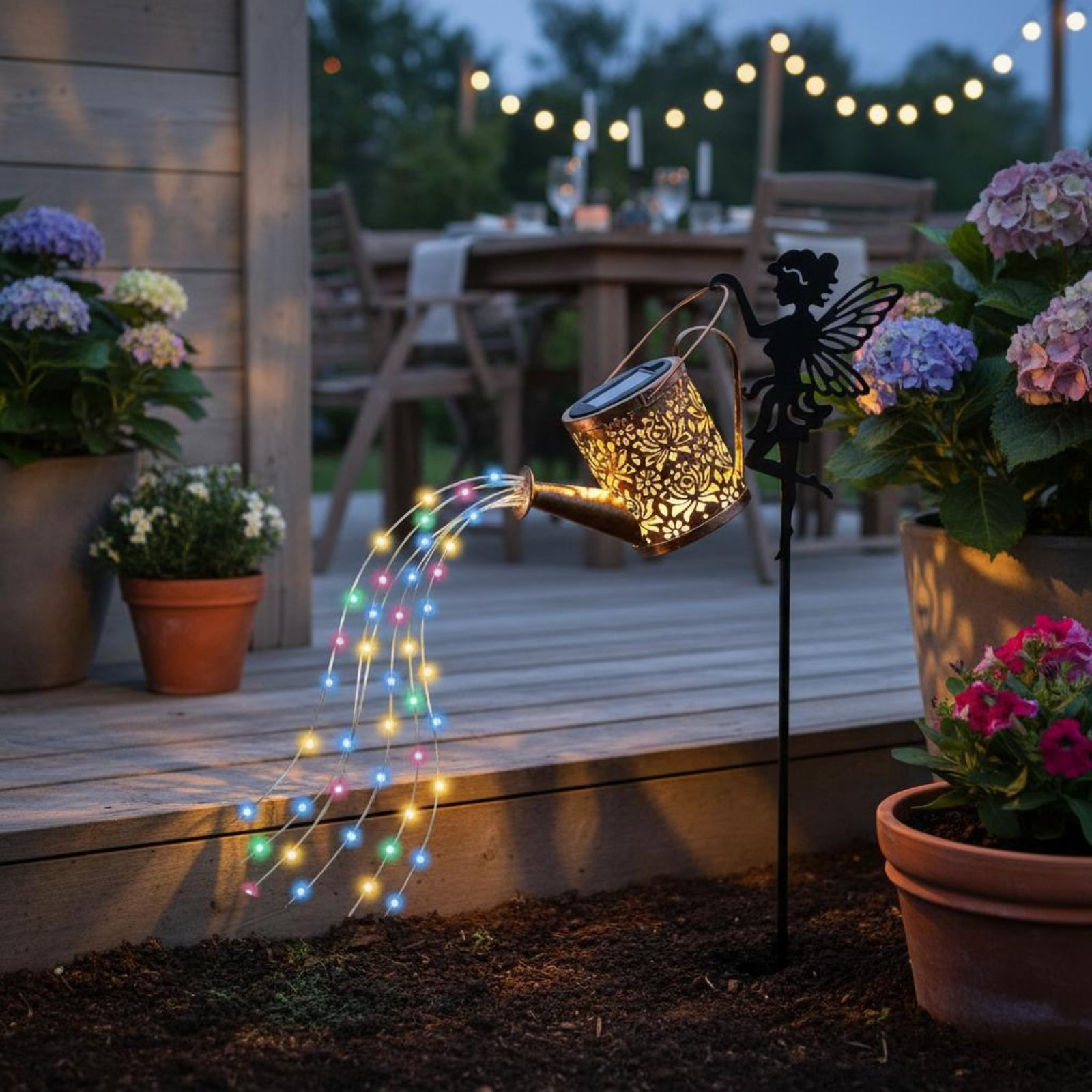 Солнечный светильник-лейка с п – обзор и цена Yard Lighting Decor
