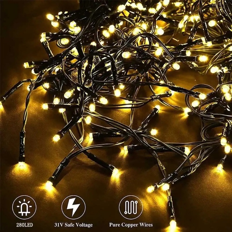 Светодиодные гирлянды USB, вод – обзор и цена Garden Lighting Decor
