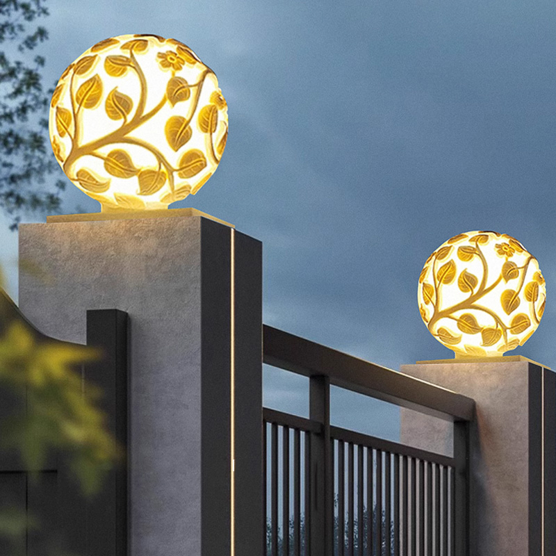 Уличные колонные светильники,  – обзор и цена Garden Lighting Decor