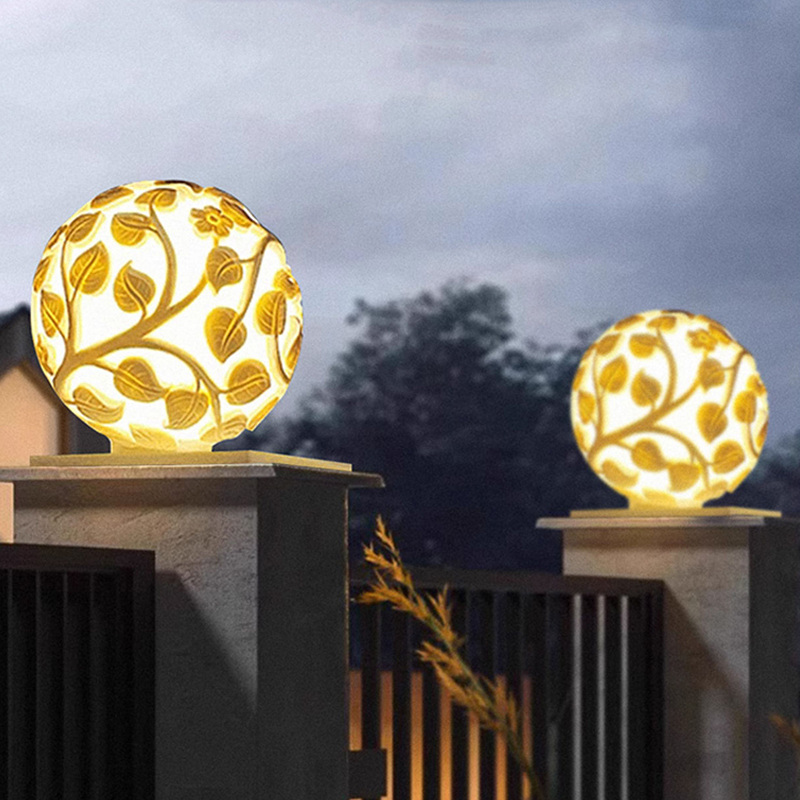 Уличные колонные светильники,  – обзор и цена Garden Lighting Decor