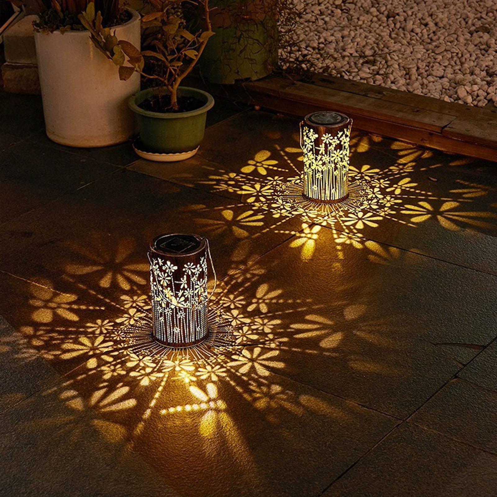 Солнечные подвесные фонари-цве – обзор и цена Yard Lighting Decor