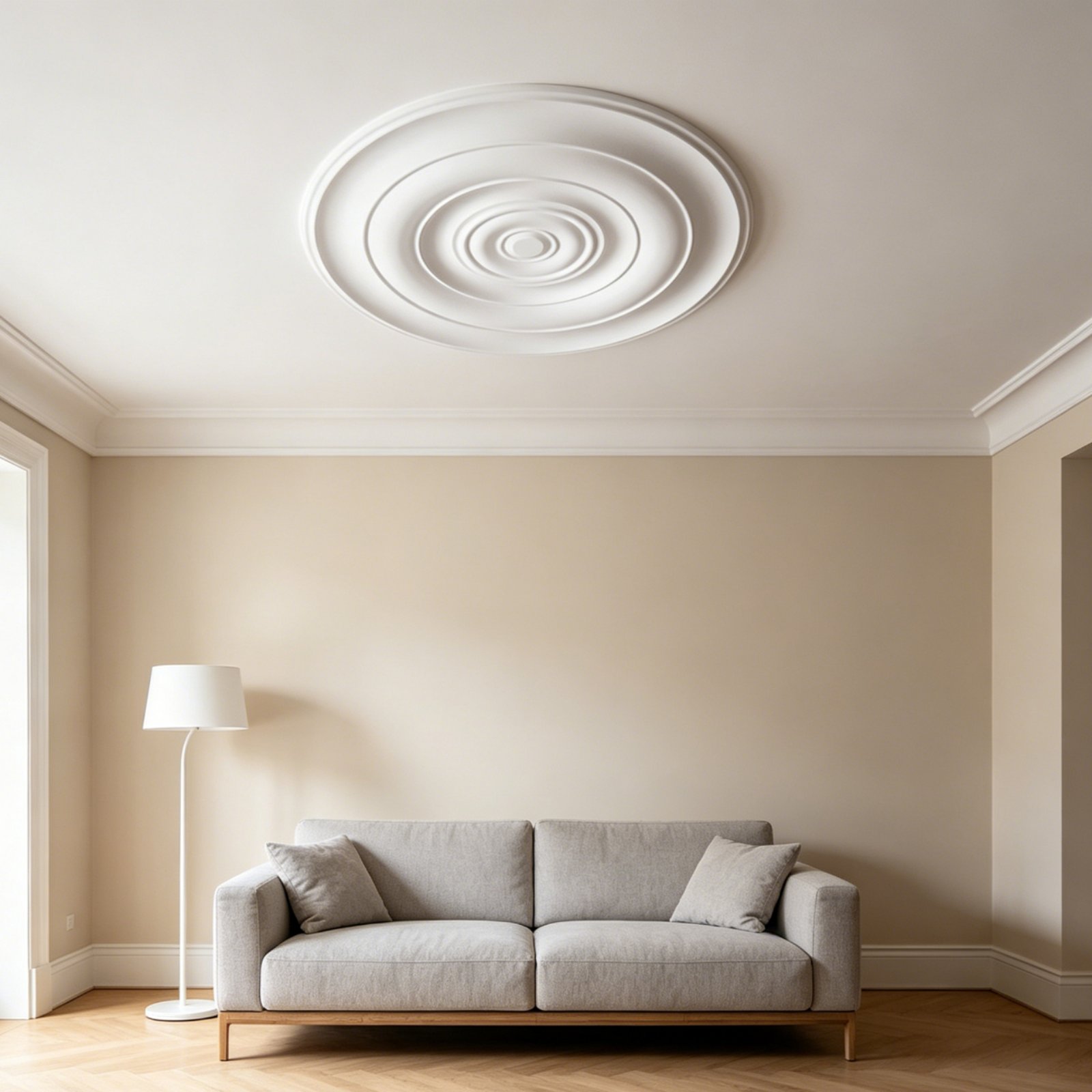 Круглый потолочный медальон в  – обзор и цена Lighting Interior Decor