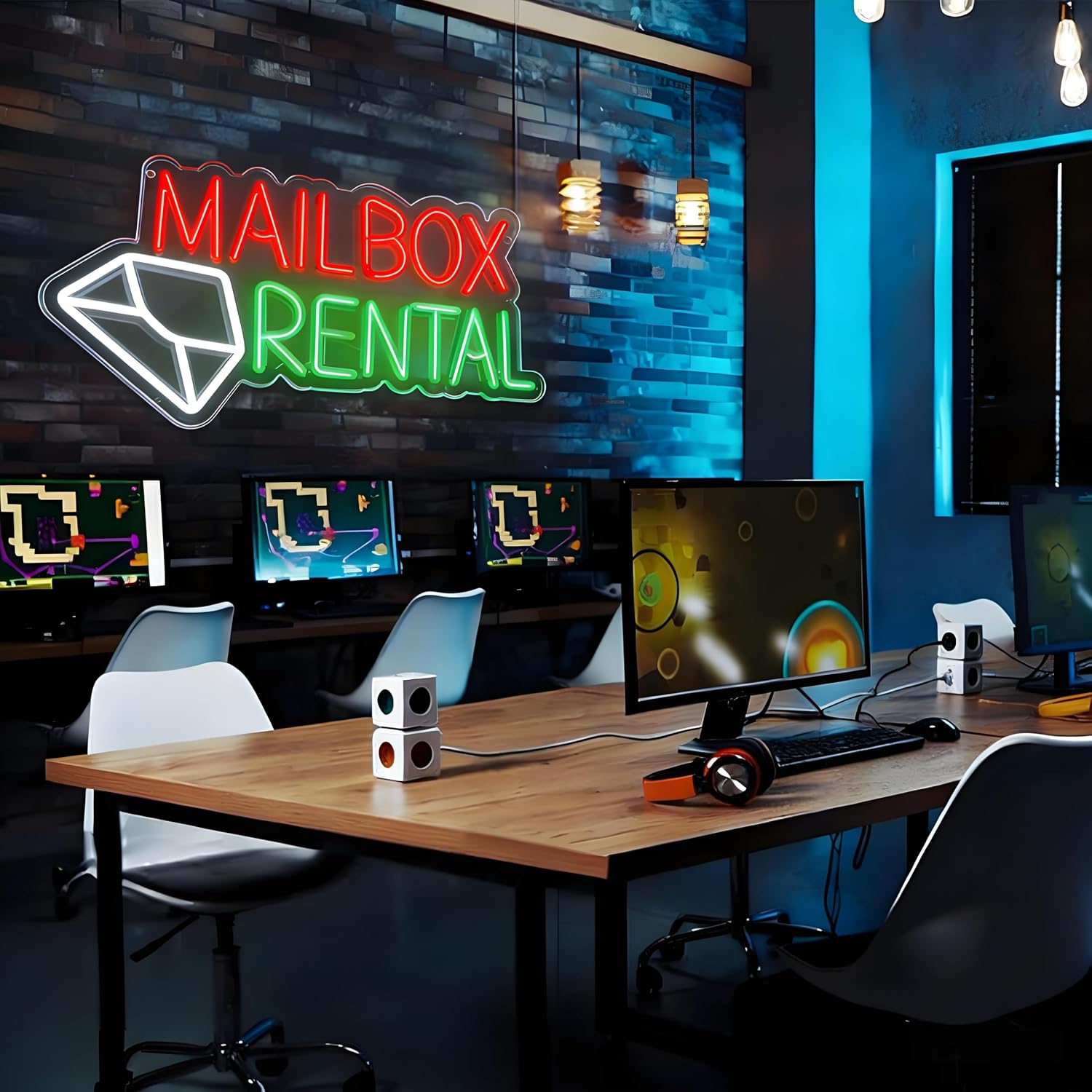 Светодиодная неоновая вывеска  – обзор и цена Lighting Decor Rentals