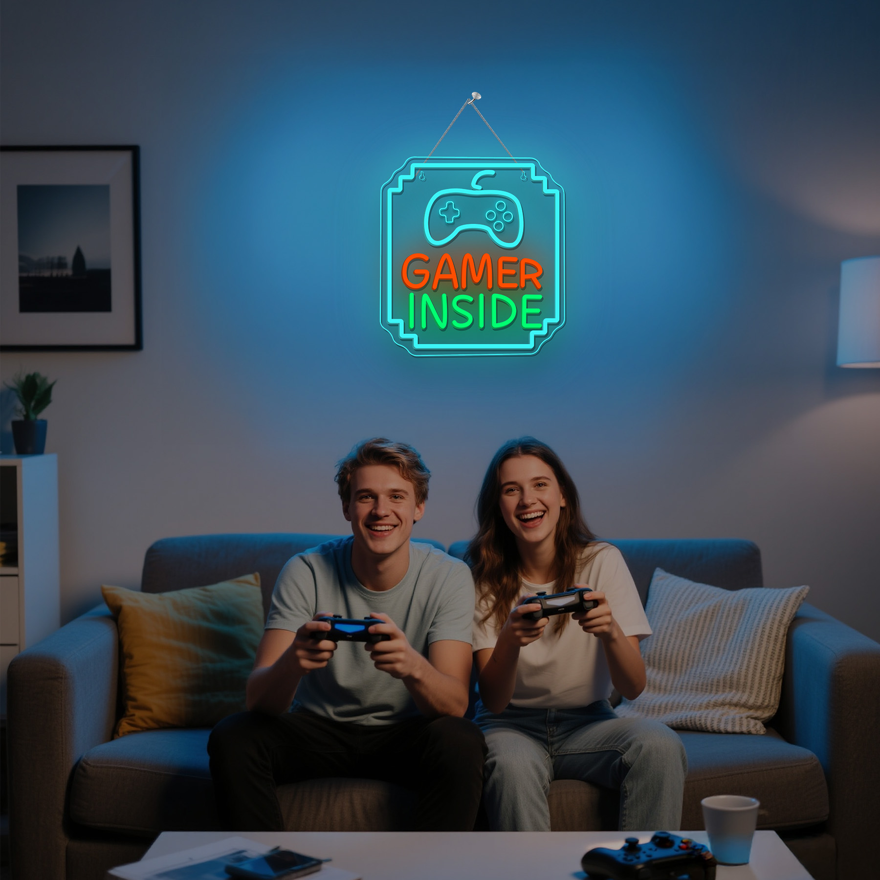 Геймерская внутри неоновая выв – обзор и цена Bedroom Lighting Decor Ideas