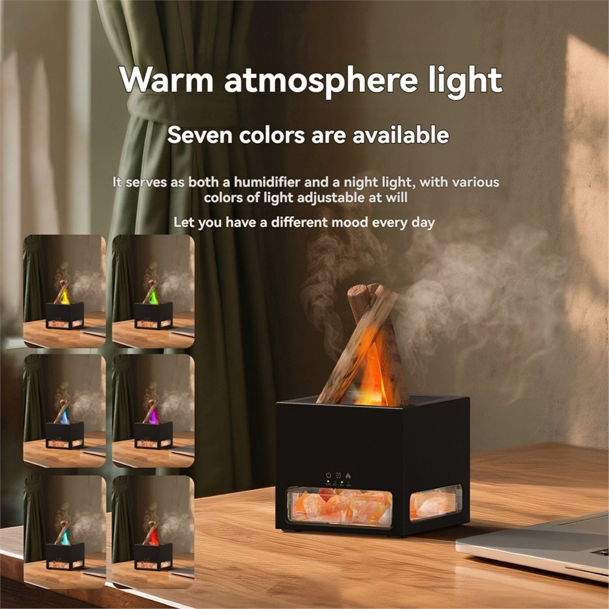 AA14 Аромадиффузор 2-в-1: гима – обзор и цена Himalayan Salt Lamp