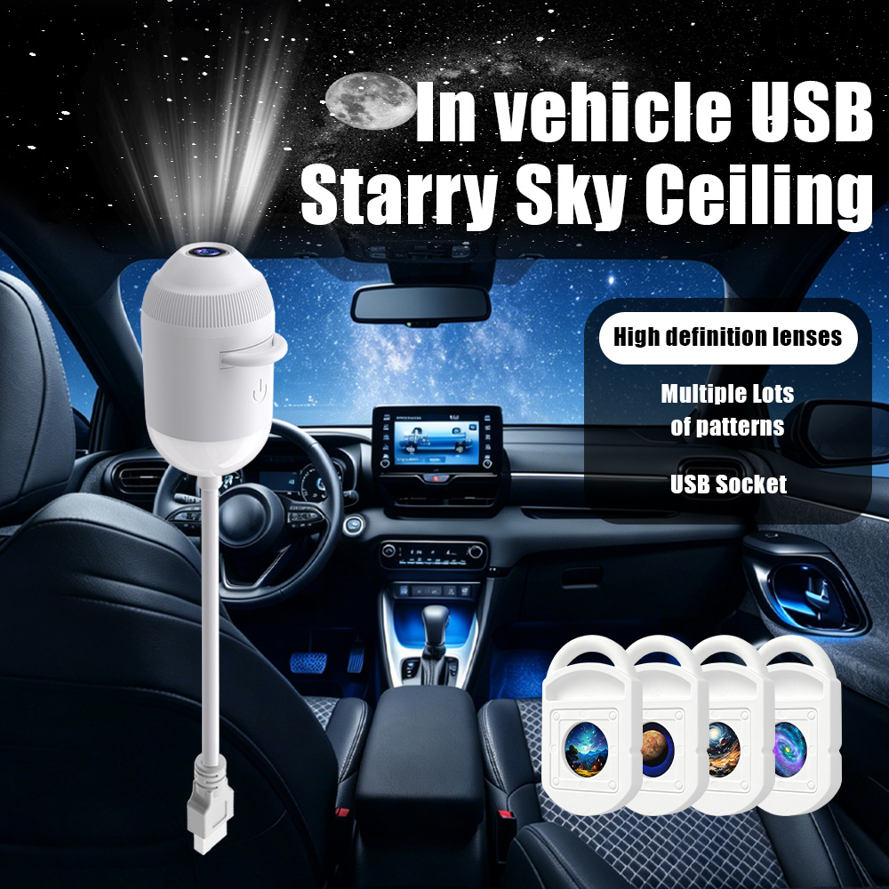 Автомобильный USB-проектор зве – обзор и цена Star Projector Night
